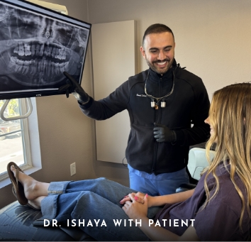 patient speaking with team member 